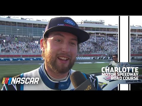 Briscoe reacts to playoff advancement at the Roval: 'What a wild day'