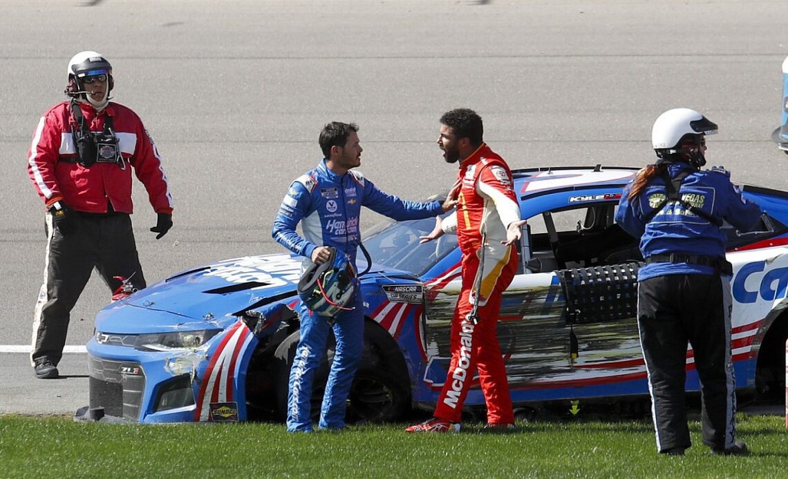 Bubba Wallace suspended by NASCAR for one race