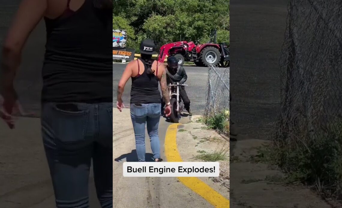 Buell Engine Explodes!