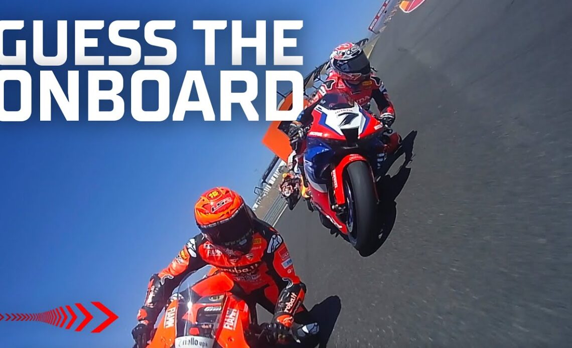 Can you guess the onboard? 😏 | #ARGWorldSBK