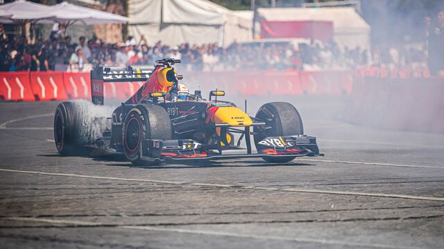 Checo Comes Home - Red Bull Racing Showrun at Guadalajara