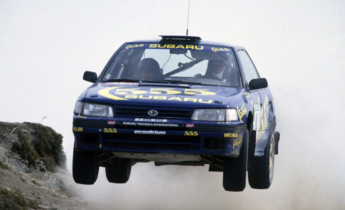 Colin McRae, Derek Ringer, Subaru Legacy RS