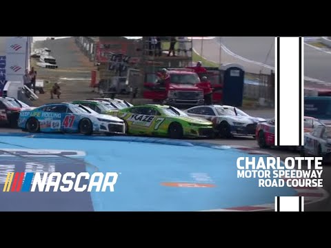 Corey LaJoie and Chase Briscoe make contact, Briscoe's playoff hopes fading | NASCAR