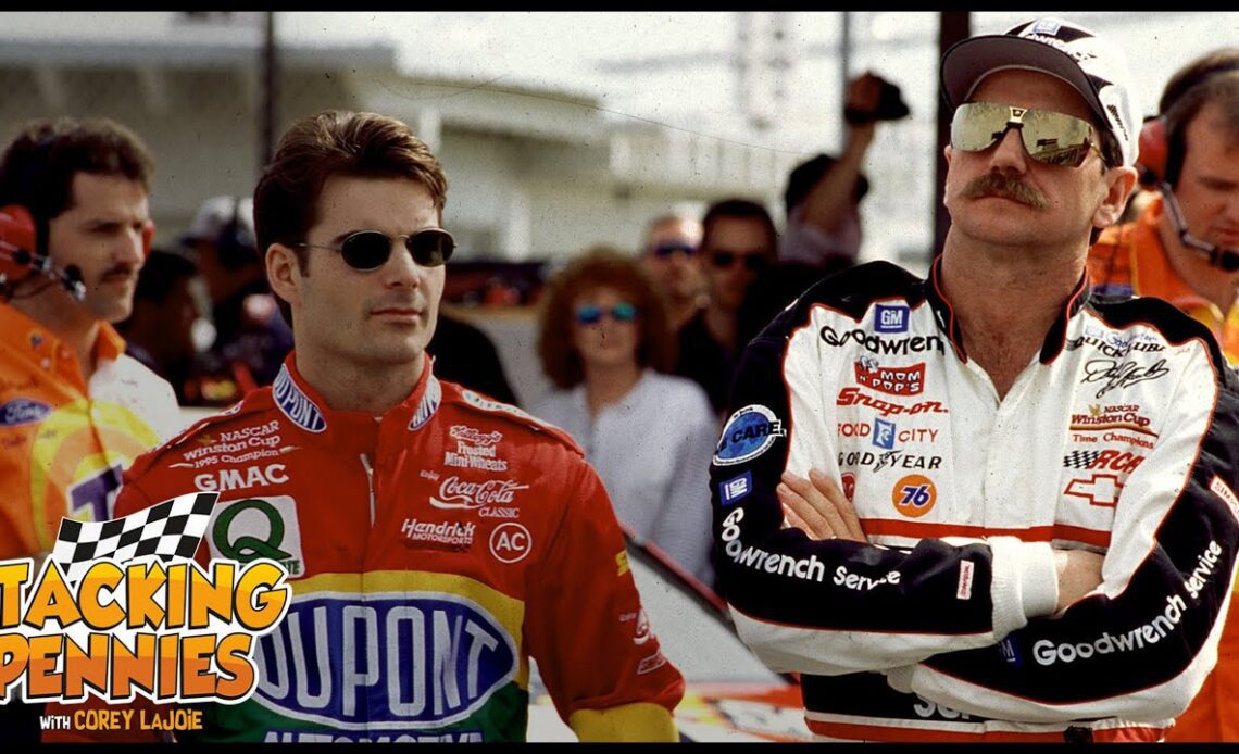 Dale Earnhardt vs. Jeff Gordon: Mike Helton explains how they got a point across | Stacking Pennies