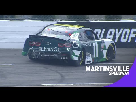 Daniel Hemric wrecks early in practice at Martinsville