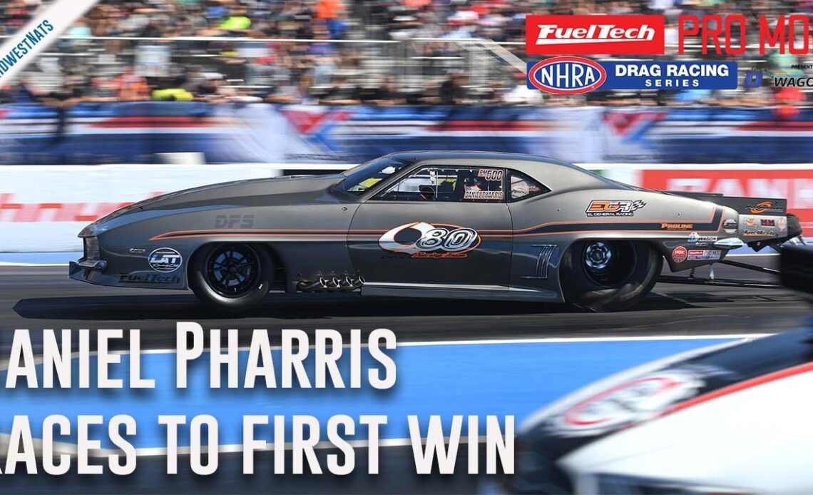 Daniel Pharris races to his FIRST Pro Mod win