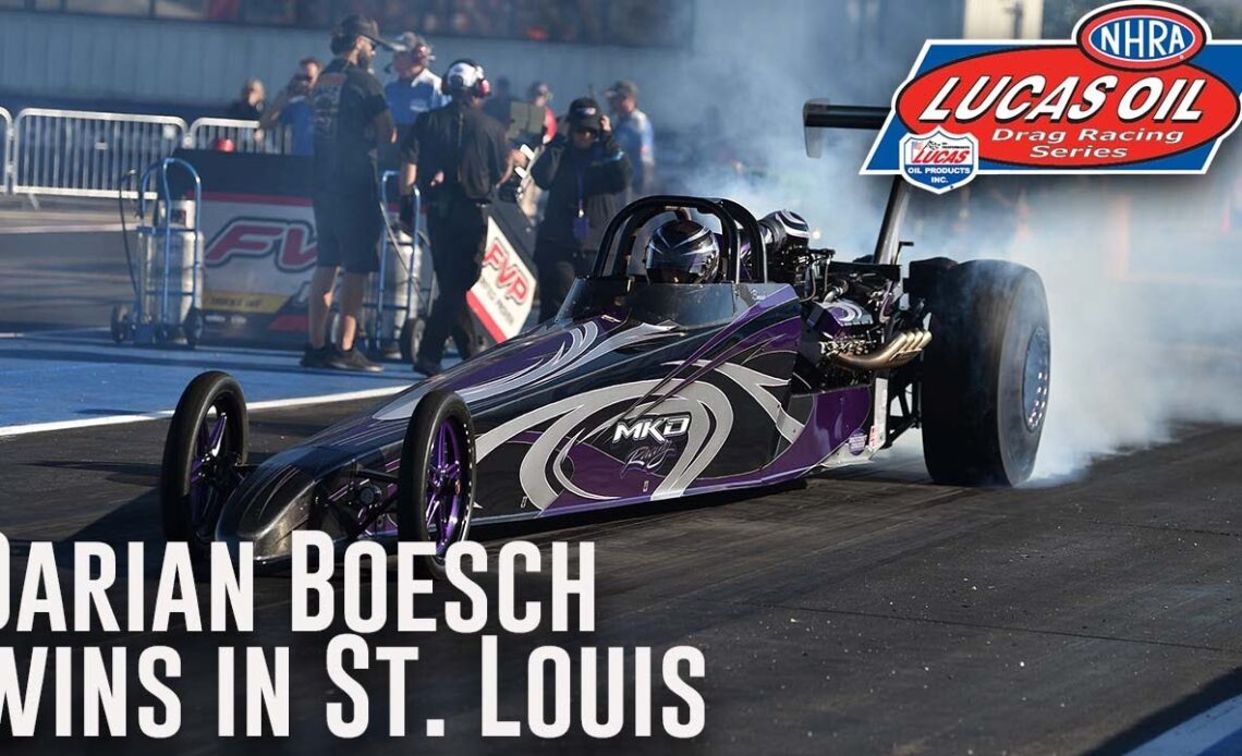 Darian Boesch wins Top Dragster at NHRA Midwest Nationals