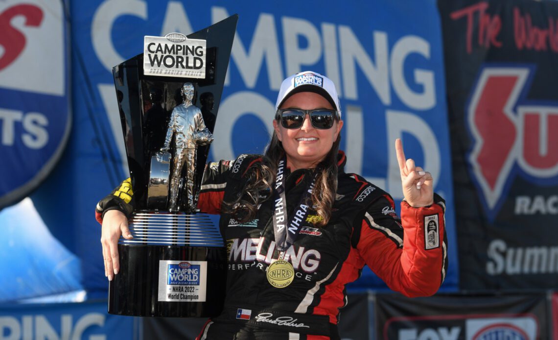 Erica Enders Clinches Fifth NHRA Pro Stock World Championship