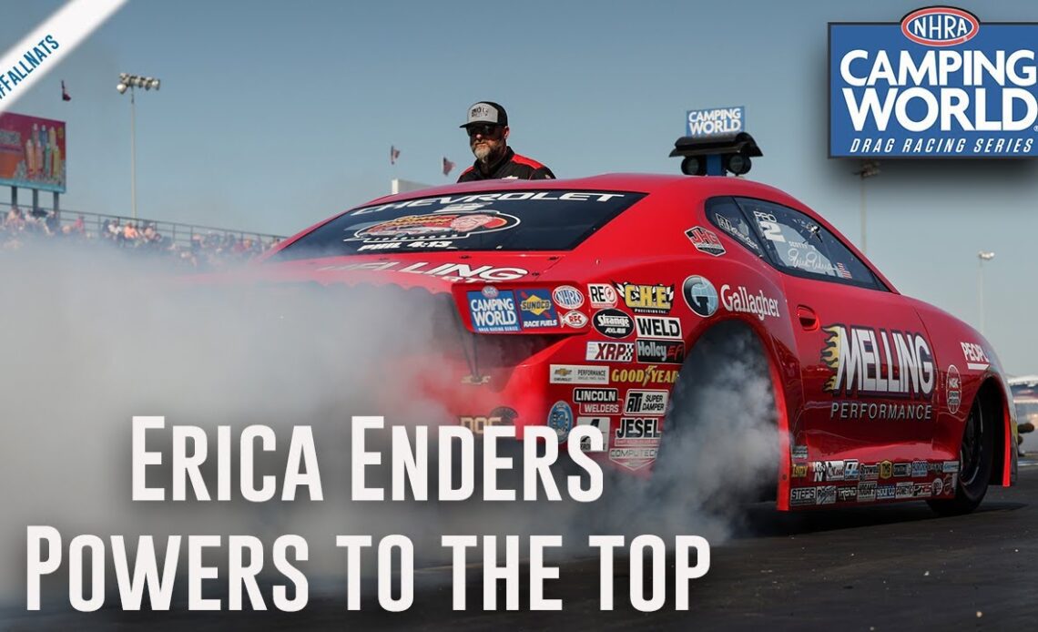 Erica Enders powers to the top Friday in Dallas