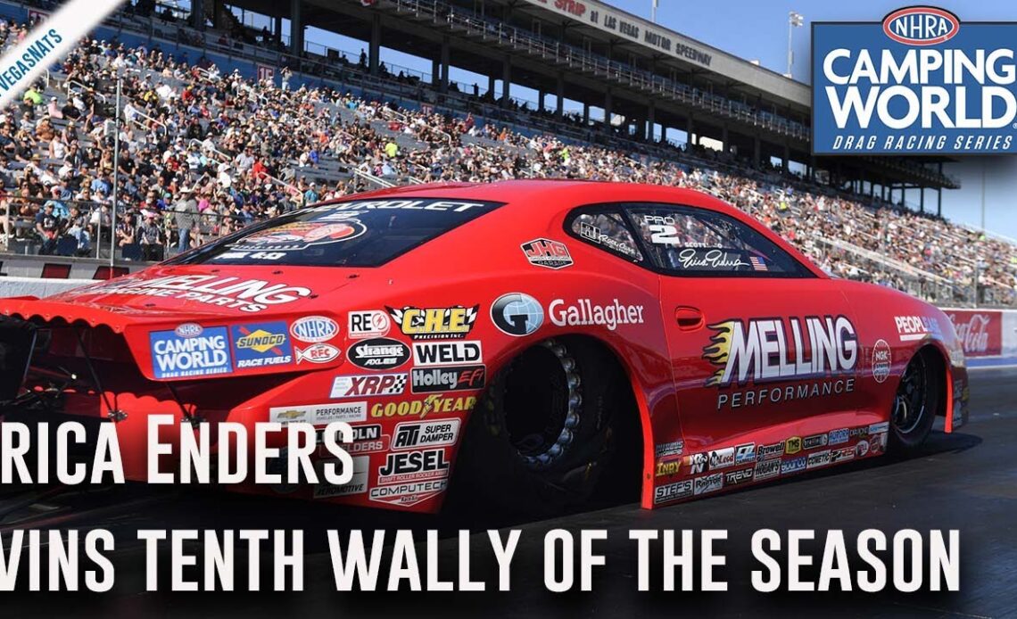 Erica Enders wins her tenth Wally of the season