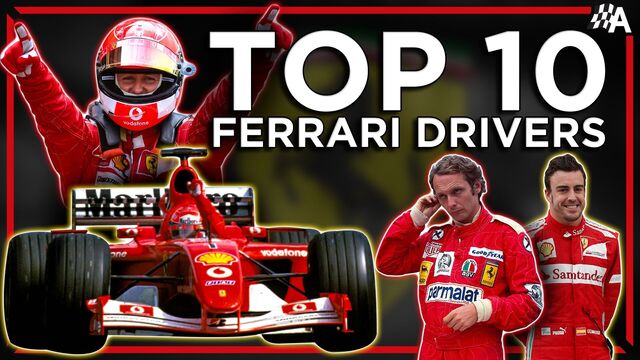 F1's Top 10 Ferrari Drivers of All Time