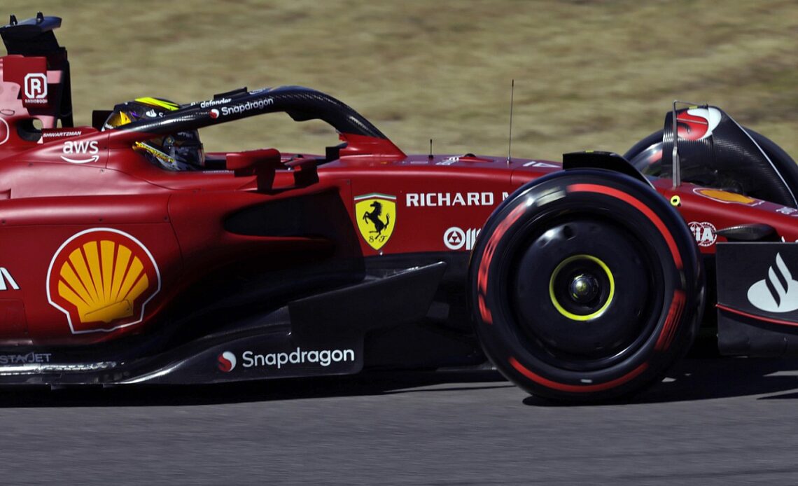 Ferraris fastest in United States GP practice on Friday