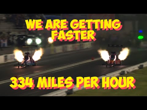 Getting Faster 334 MPH !!!