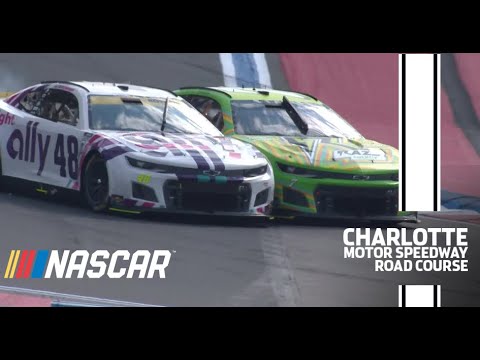 Gragson and LaJoie tangle at the Roval | NASCAR