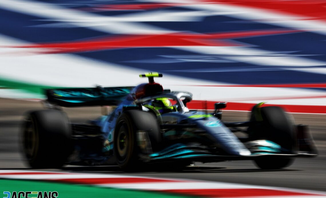Lewis Hamilton, Mercedes, Circuit of the Americas, 2022