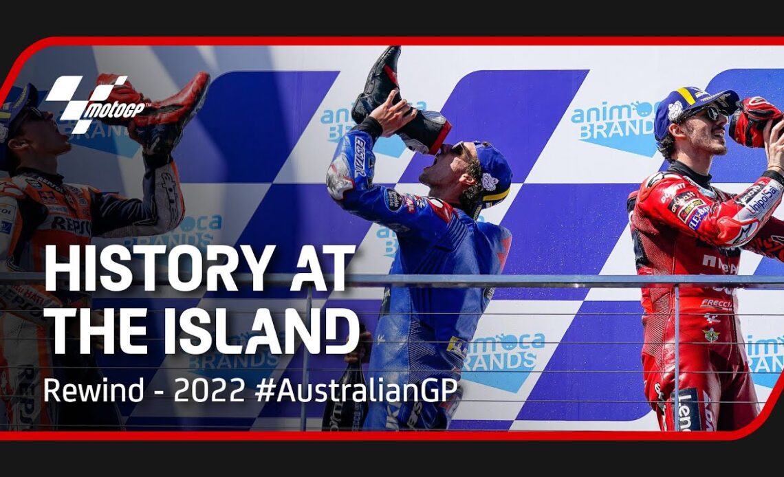 History at the Island ✨ | REWIND - 2022 #AustralianGP