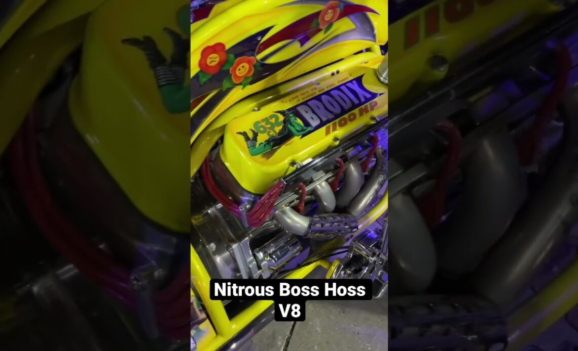 Is It REALLY 1,100 Horsepower?! Nitrous Boss Hoss V8!