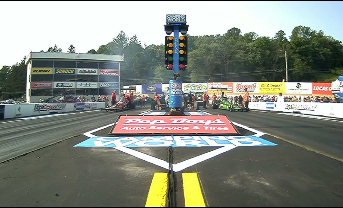 Jasmine Salinas, Matthew Cummings, Top Alcohol Dragster, Rnd 2 Qualifying, Pep Boys Nationals, Maple