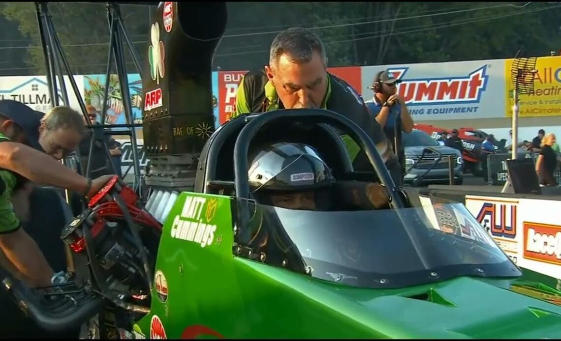 Jeff Veale, Matthew Cummings, Top Alcohol Dragster, Rnd 2 Eliminations, Pep Boys Nationals, Maple Gr