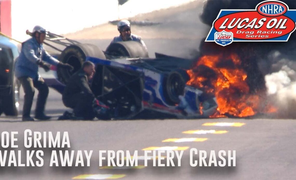 Joe Grima walks away from fiery crash in St. Louis