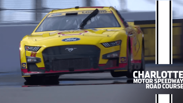 Joey Logano lays down a heater, snags pole at the Roval