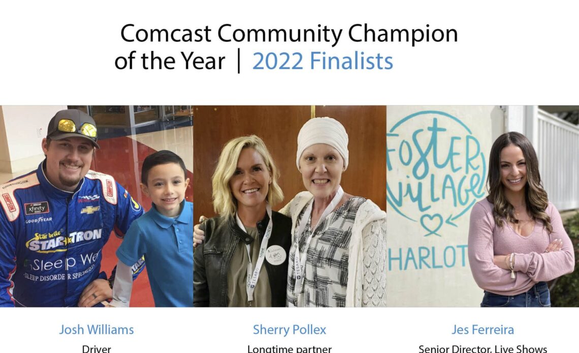 Josh Williams, Sherry Pollex, Jes Ferreira Named 2022 Comcast Community Champion Finalists