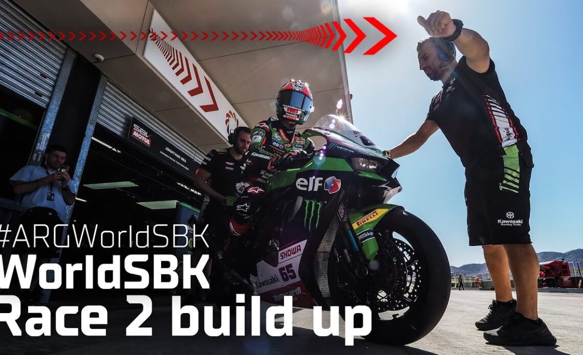 LIVE 📡 #ARGWorldSBK Race 2 build up!