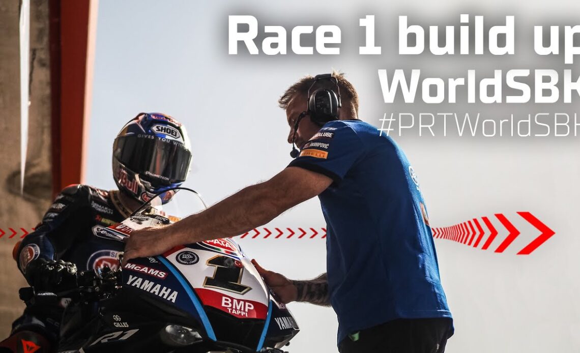 LIVE 📡 #PRTWorldSBK Race 1 build up