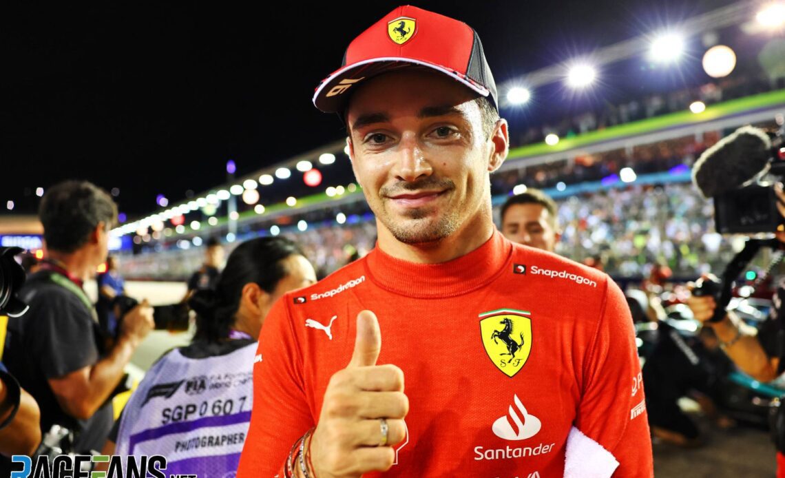 Charles Leclerc, Ferrari, Singapore, 2022