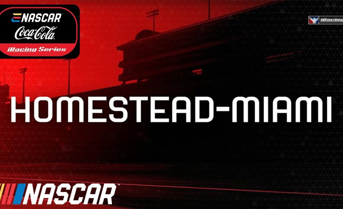 Live: eNASCAR Coca-Cola iRacing Series from Homestead-Miami Speedway
