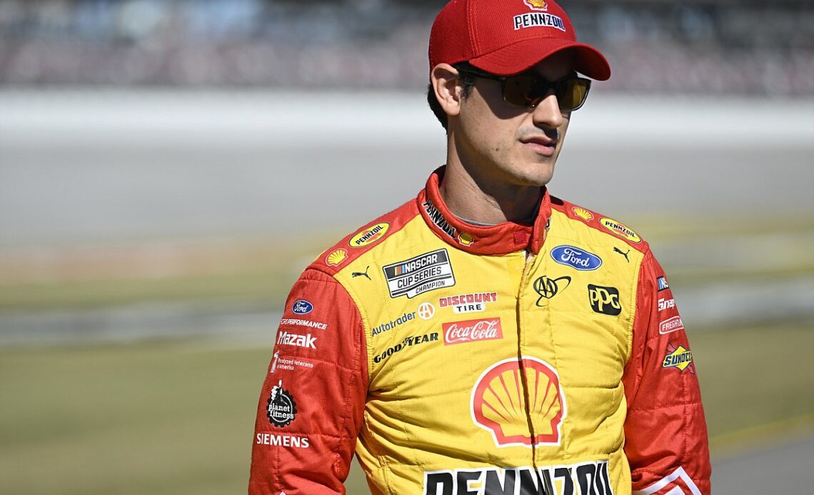 Logano beats Byron to Cup pole at Charlotte Roval