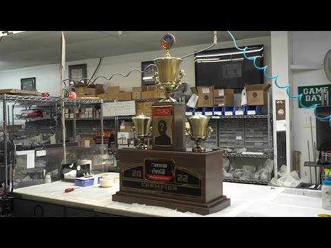 Making iRacing's Dale Earnhardt Jr. championship trophy