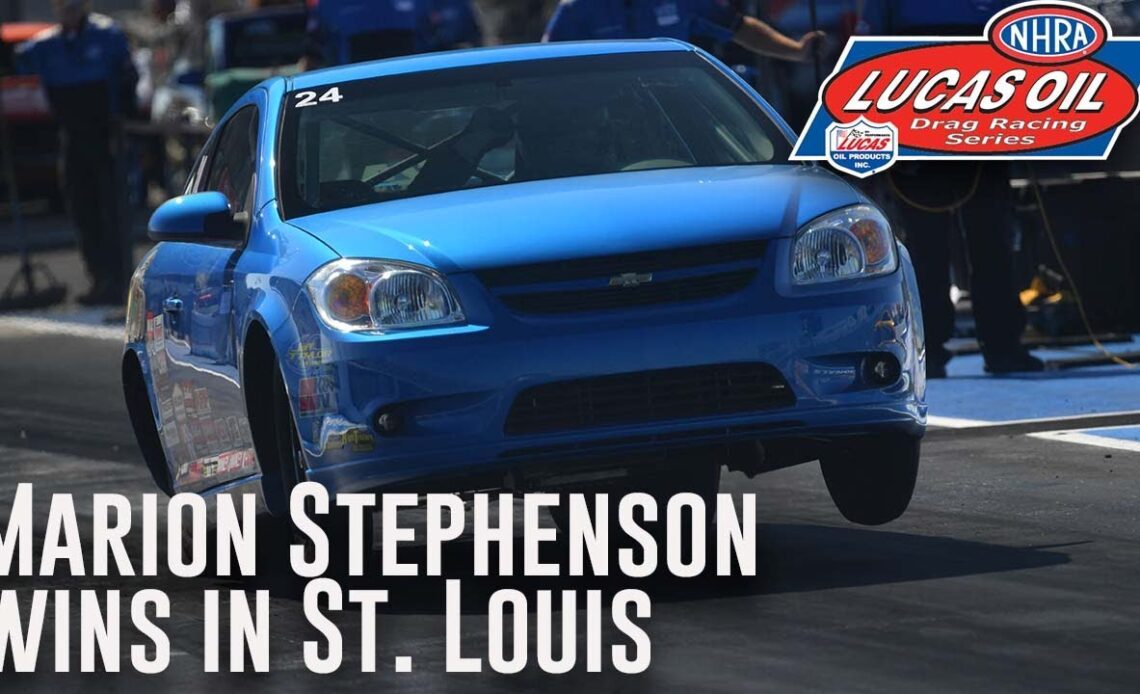 Marion Stephenson wins Super Stock at NHRA Midwest Nationals