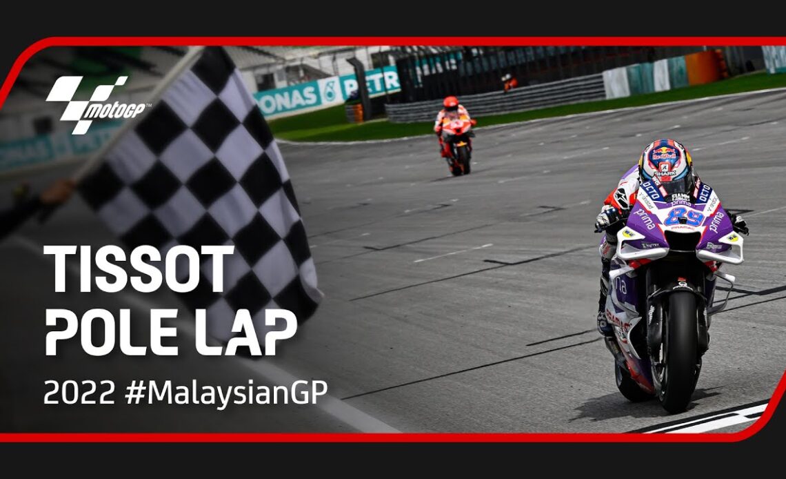 Martin’s Magic Record breaker 🏍️💨 | Tissot Pole Lap 2022 #MalaysianGP