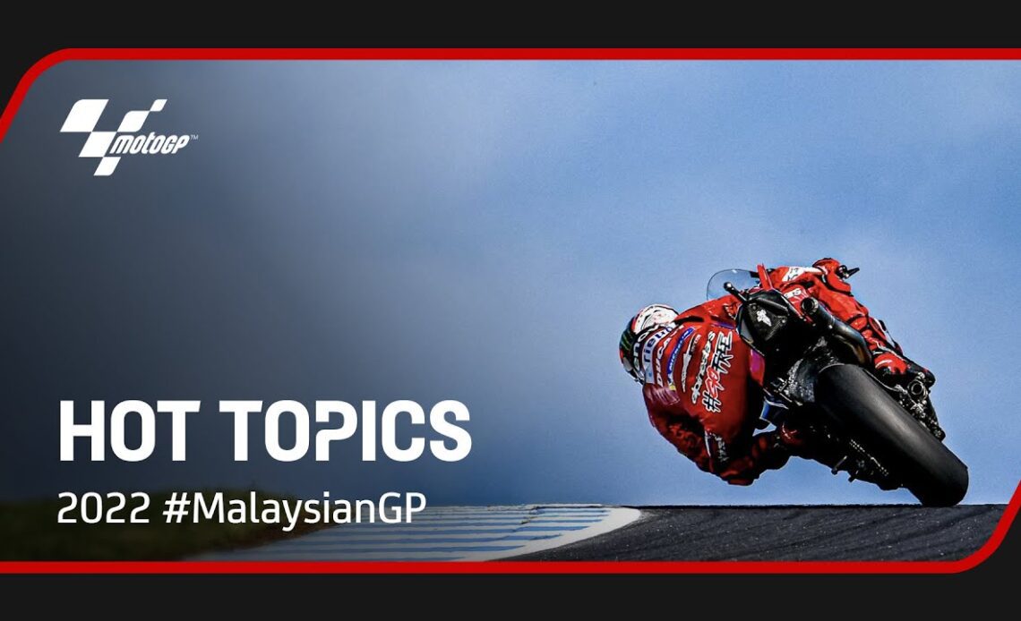 #MatchPointPecco 🏆 | 2022 #MalaysianGP Hot Topics
