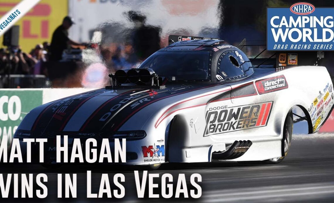 Matt Hagan wins in Las Vegas