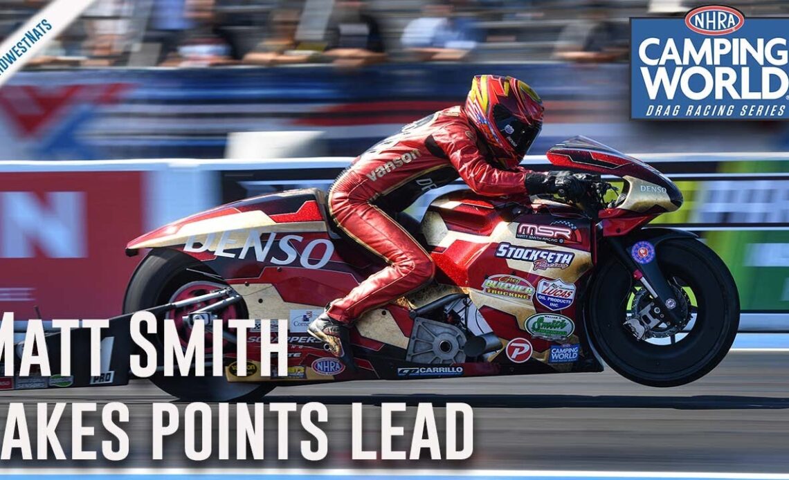 Matt Smith takes points lead with win in St. Louis