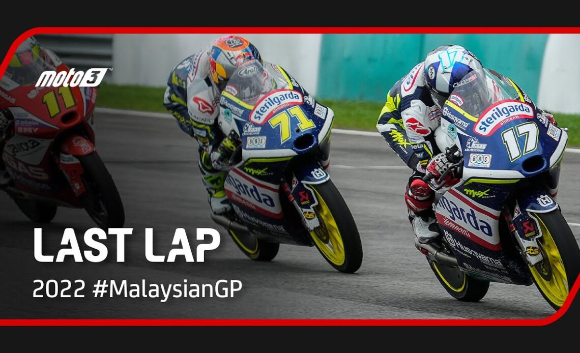 McPhee magic in Malaysia! 🥇| Moto3™ Last Lap - 2022 #MalaysianGP