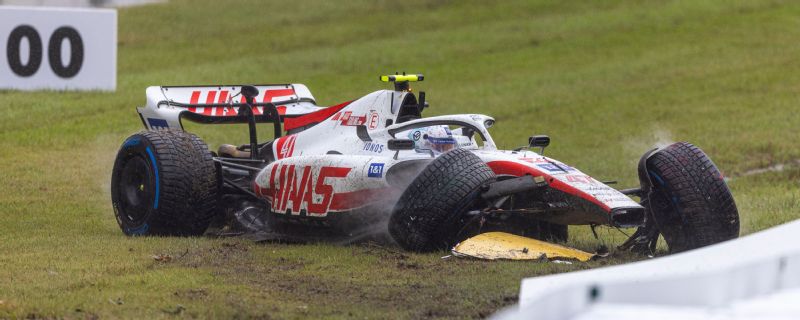 Mick Schumacher to switch to spare chassis after practice crash