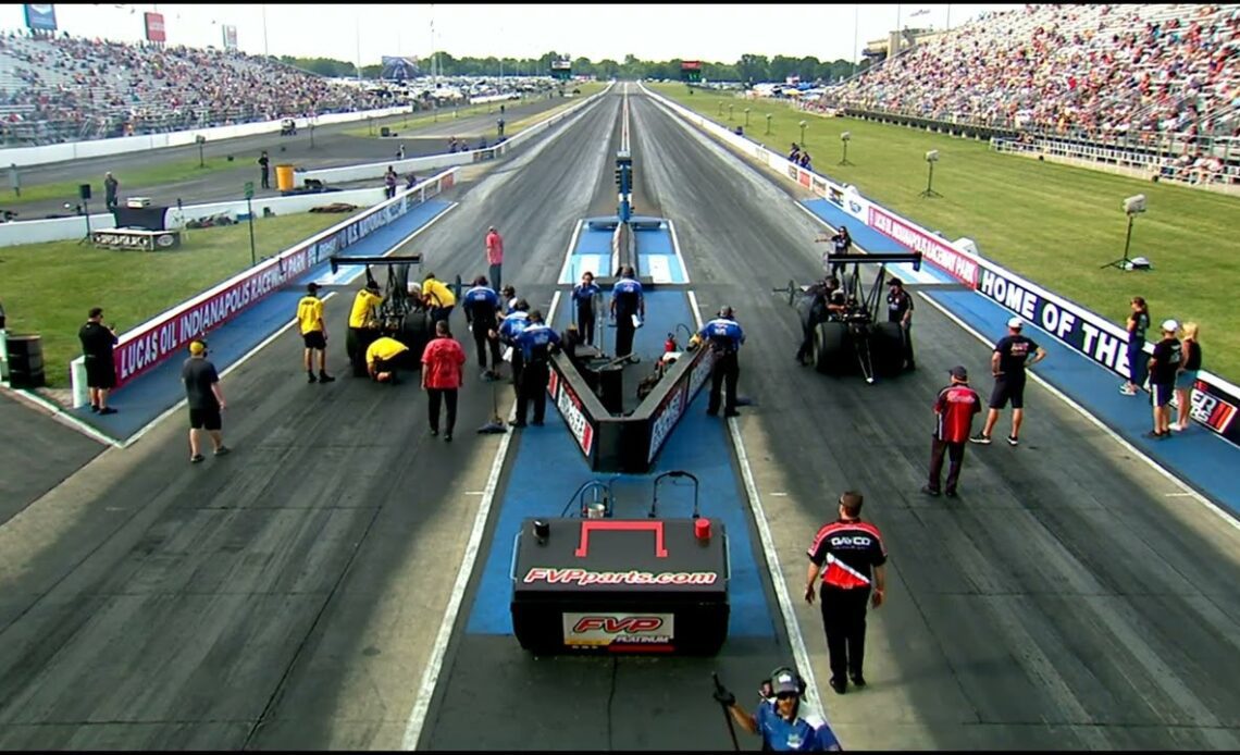 Mike Coughlin, Jackie Fricke, Top Alcohol Dragster, Qualifying Rnd2, Dodge Power Brokers, U S  Natio