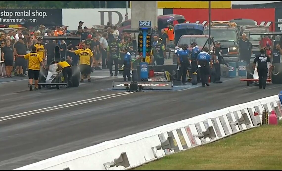 Mike Coughlin, Madison Payne, Top Alcohol Dragster, Qualifying Rnd3, Dodge Power Brokers, U S  Natio