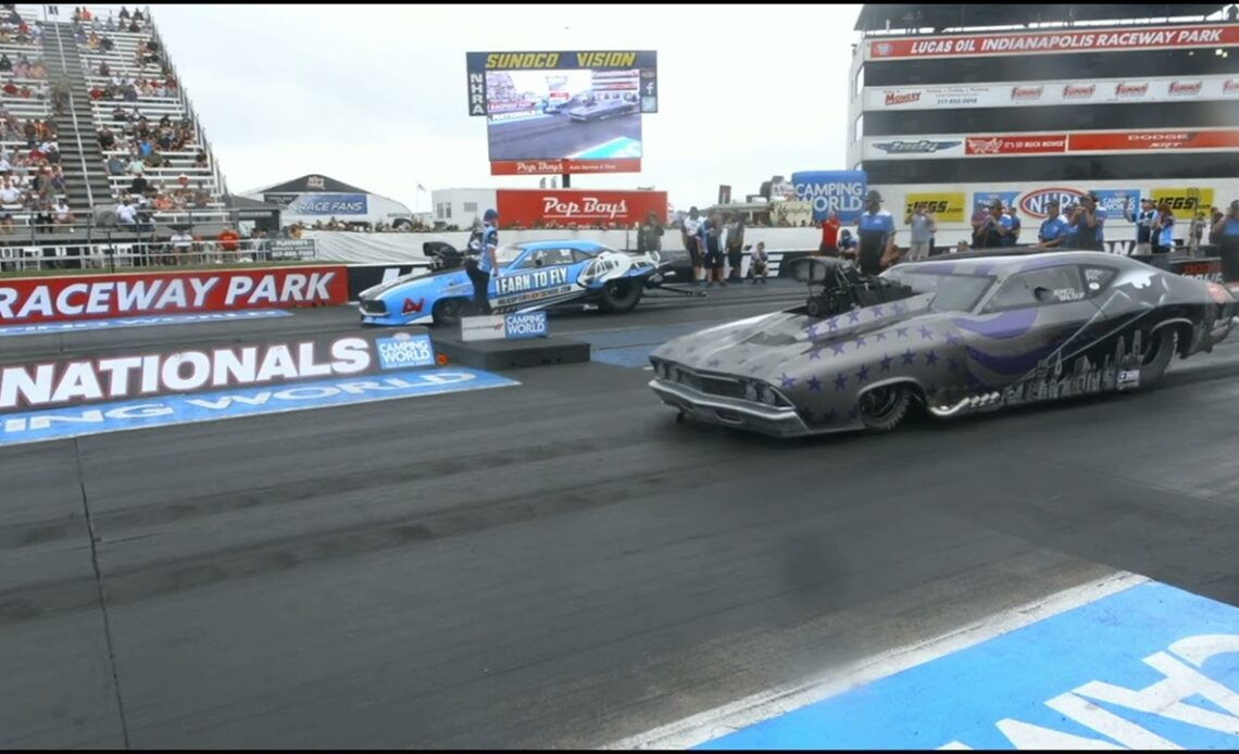 Mike Thielen, Jerico Balduf, Pro Mod, Final Qualifying Session, Dodge Power Brokers, U S  Nationals,