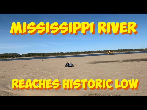 Mississippi River Reaches Historic Low