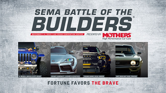 Mothers Polishes Sponsors 2022 SEMA Battle of the Builders