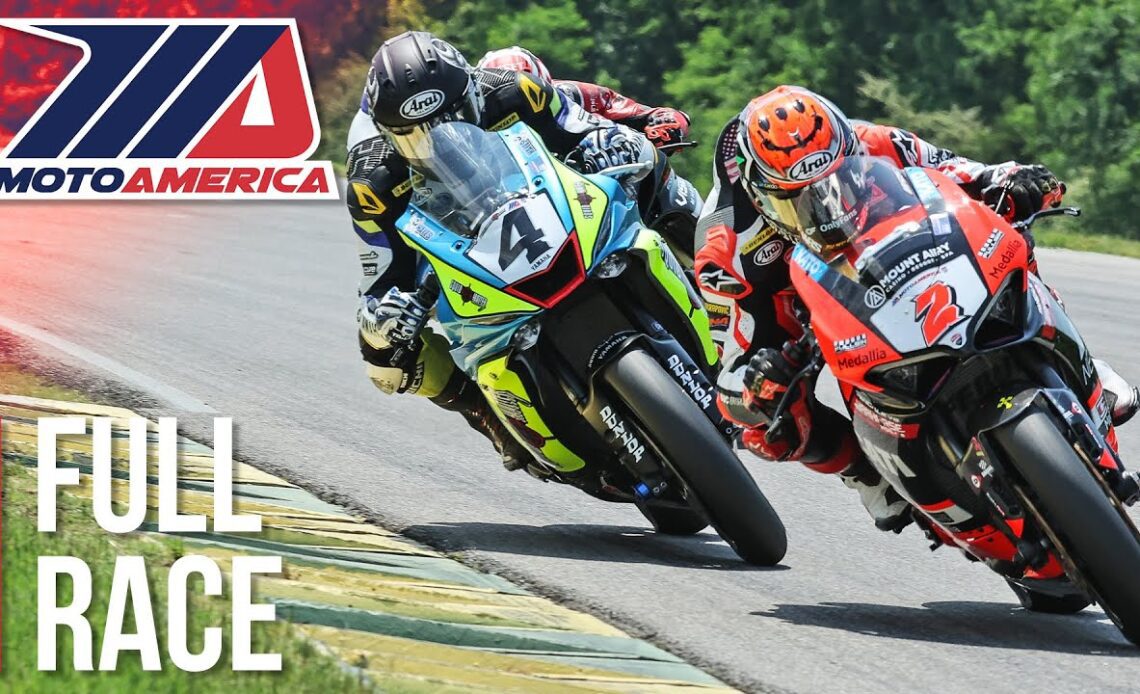 MotoAmerica Supersport Race 1 at VIR 2022