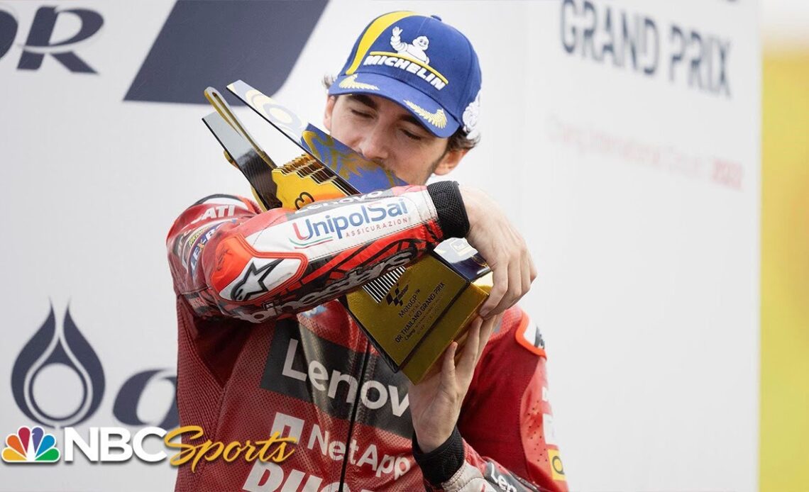 MotoGP's Francesco Bagnaia in 'best shape ever', praises Quartararo | Motorsports on NBC