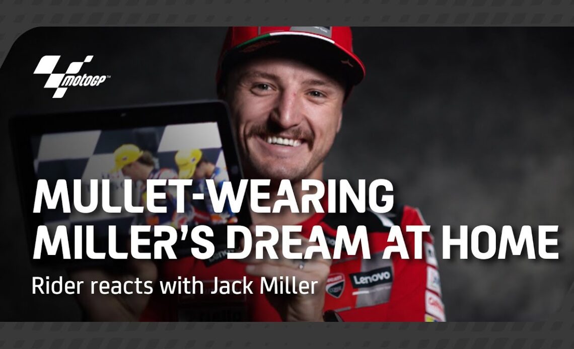 Mullet-wearing Miller's dream win at home ✨  | Rider Reacts