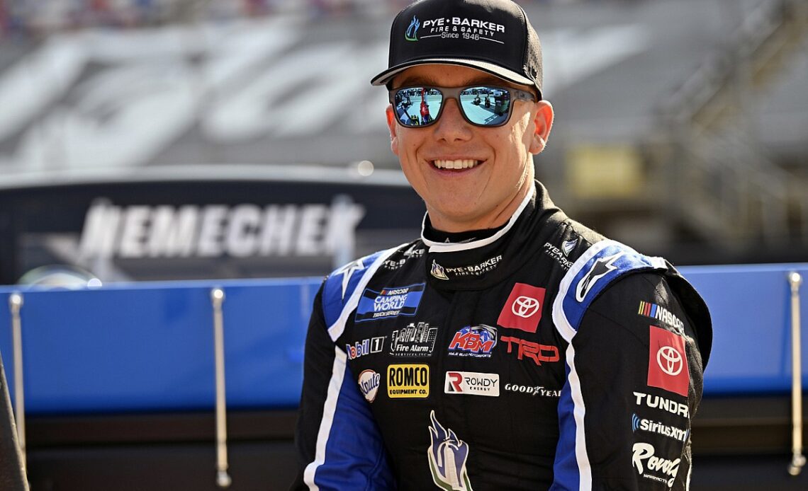 Nemechek leads NASCAR Cup practice at Homestead