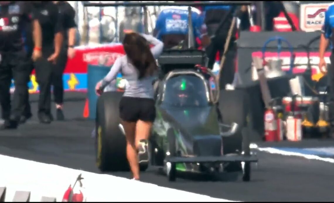 Nick Spiegel, Top Alcohol Dragster, Rnd 1 Qualifying, Pep Boys Nationals, Maple Grove Raceway, Mohnt