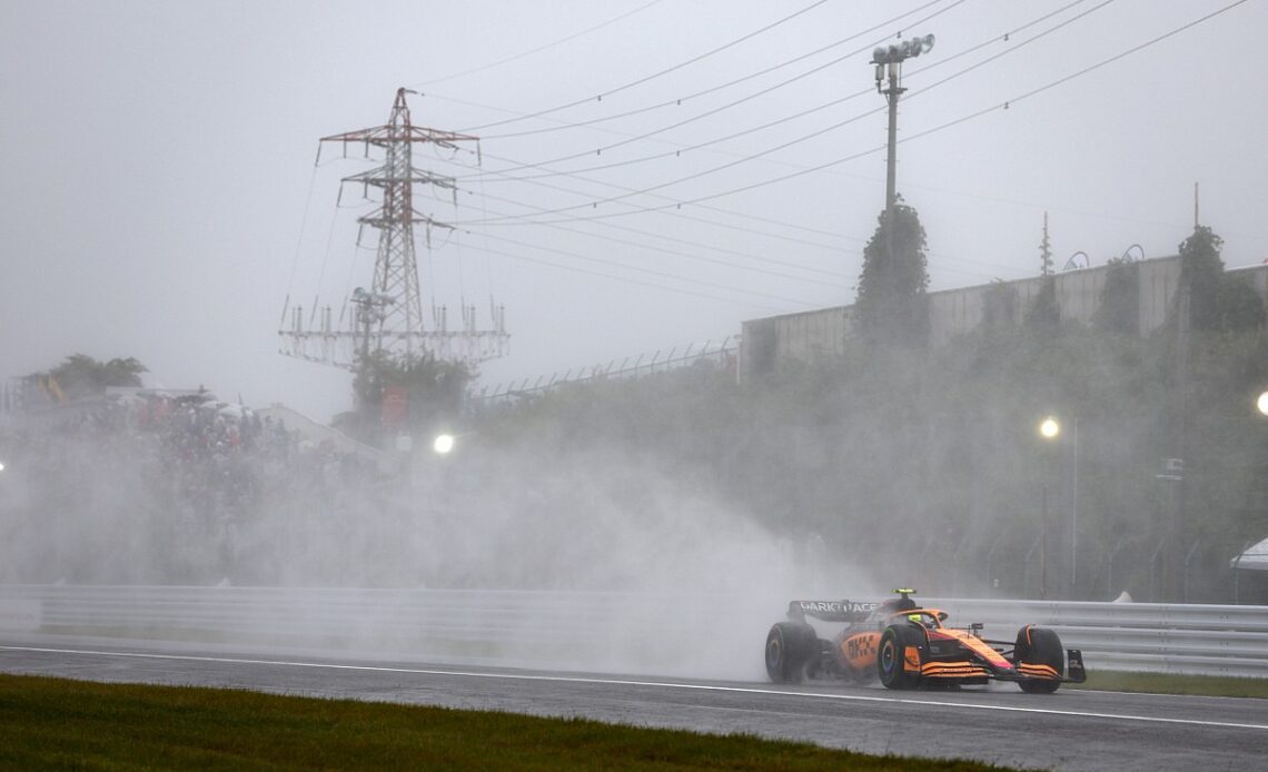 Norris and Sainz hit out at Gasly Japanese GP tractor incident